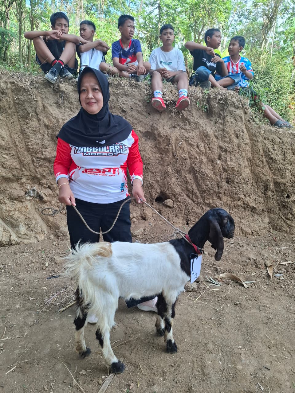 Kambing bantuan kelompok ibu PKK