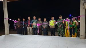Pemotongan pita peresmian Joglo Pramesthi Agung Nugroho Desa Gubug