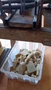 Produksi rambak DK Gubug - 7-pemotongan